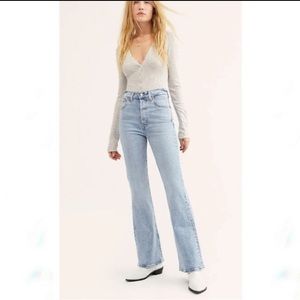 Levi’s Ribcage Flare Jeans - Tango